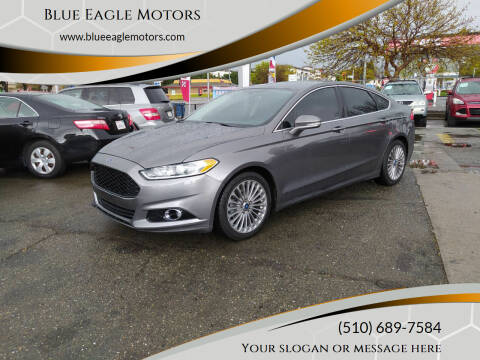 2013 Ford Fusion for sale at Blue Eagle Motors in Fremont CA