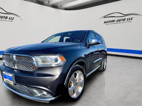 2015 Dodge Durango for sale at Hatimi Auto LLC in Buda TX