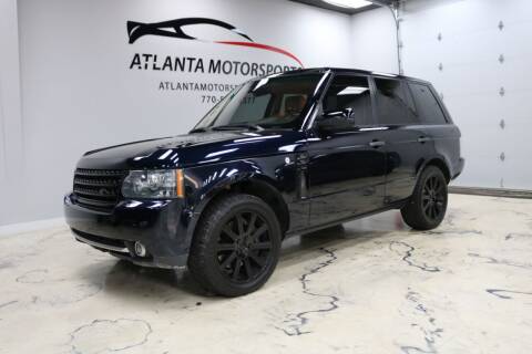 2010 Land Rover Range Rover for sale at Atlanta Motorsports in Roswell GA