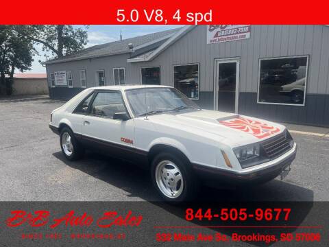 1979 Ford Mustang for sale at B & B Auto Sales in Brookings SD