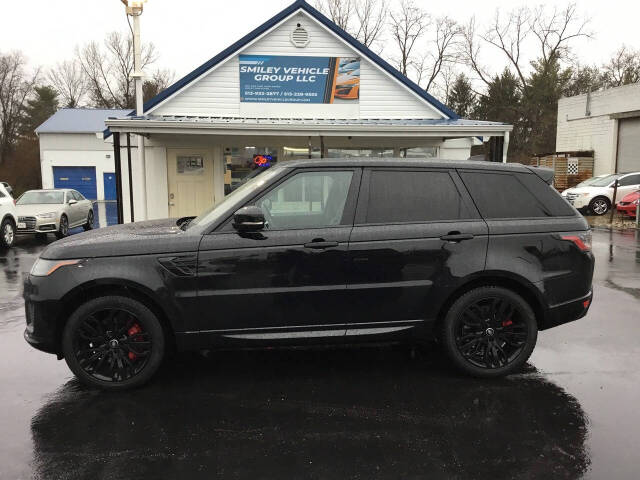 2019 Land Rover Range Rover Sport for sale at Smiley Vehicle Group in Lebanon, OH