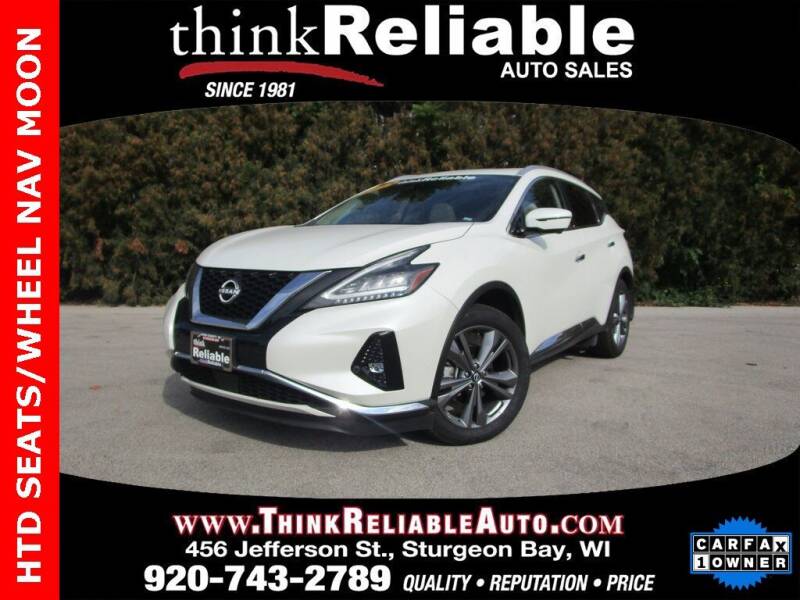 2023 Nissan Murano for sale at RELIABLE AUTOMOBILE SALES, INC in Sturgeon Bay WI
