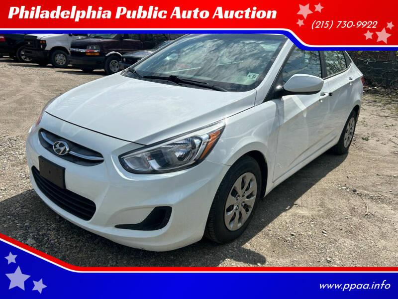 2017 Hyundai Accent for sale at Philadelphia Public Auto Auction in Philadelphia PA