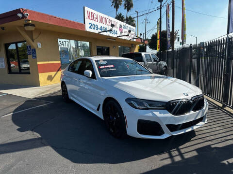 2021 BMW 5 Series for sale at Mega Motors Inc. - Plug-in Hybrid in Stockton CA