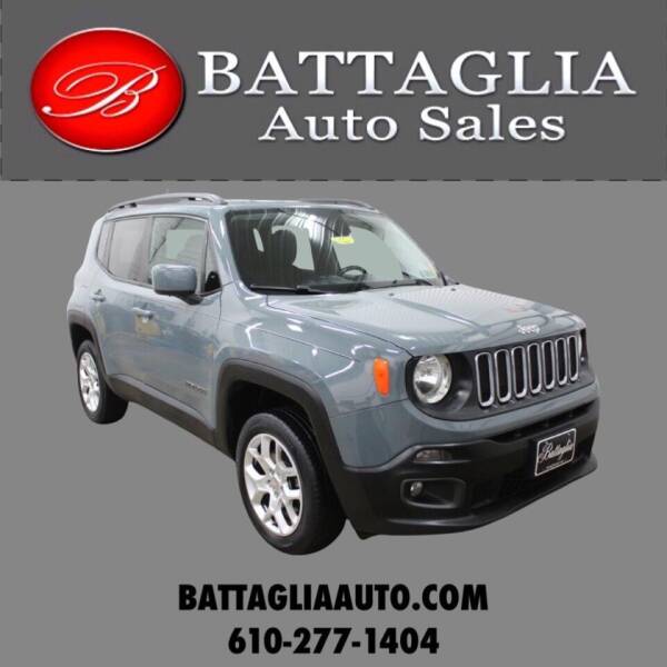 2017 Jeep Renegade for sale at Battaglia Auto Sales in Plymouth Meeting PA