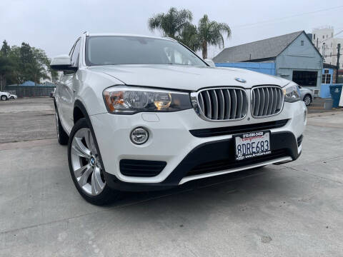 2016 BMW X3 for sale at Galaxy of Cars in North Hills CA