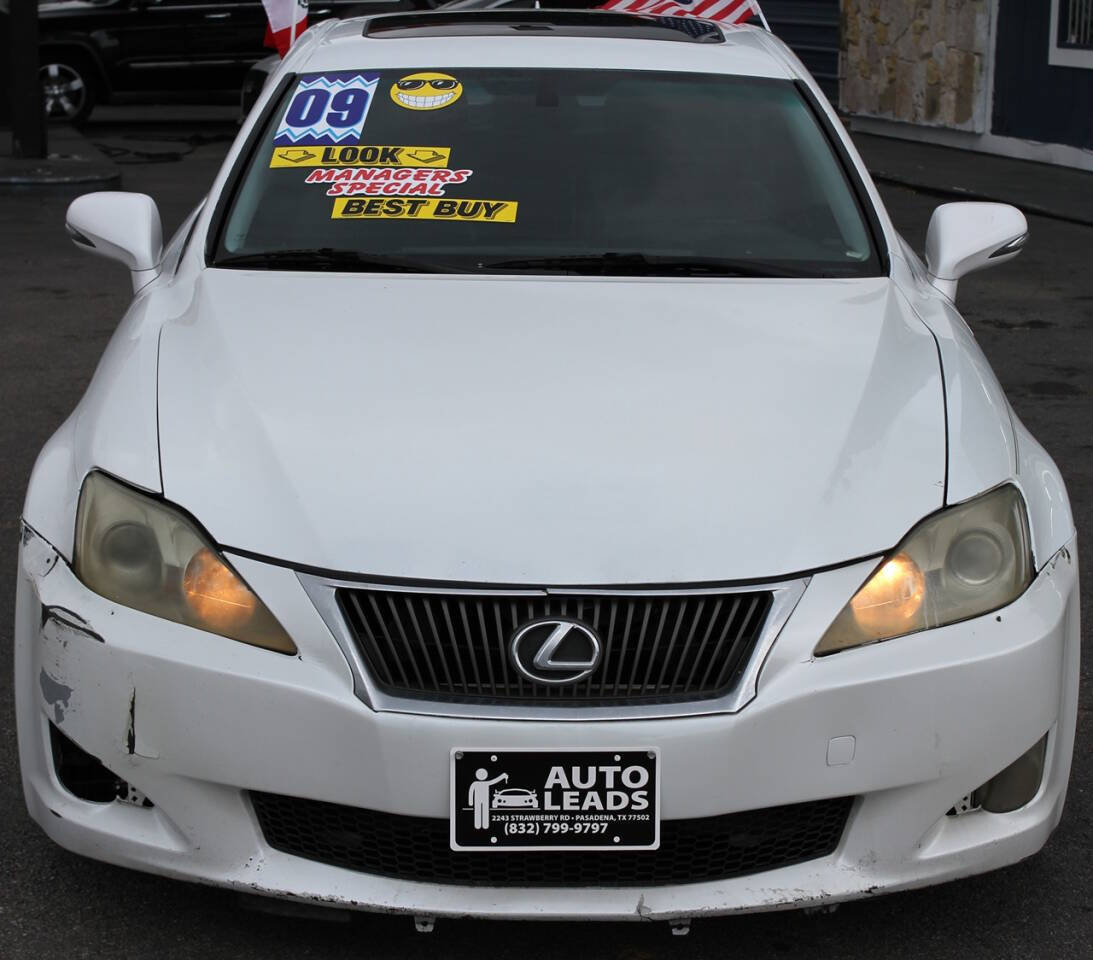 2009 Lexus IS 250 for sale at AUTO LEADS in Pasadena, TX