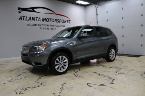 2014 BMW X3 for sale at Atlanta Motorsports in Roswell GA