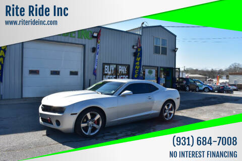 2012 Chevrolet Camaro for sale at Rite Ride Inc 2 in Shelbyville TN