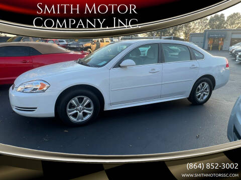 2014 Chevrolet Impala Limited for sale at Smith Motor Company, Inc. in Mc Cormick SC