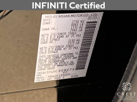 2025 Infiniti QX60 Luxe