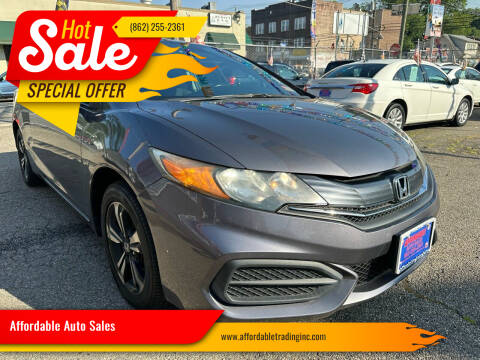 2015 Honda Civic for sale at Affordable Auto Sales in Irvington NJ