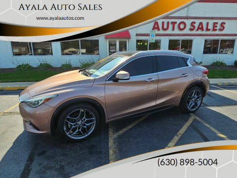 2017 Infiniti QX30 for sale at Ayala Auto Sales in Aurora IL