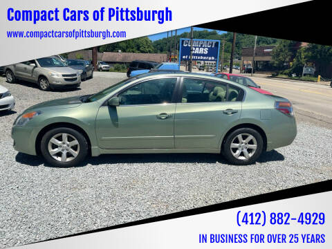 2007 Nissan Altima for sale at Compact Cars of Pittsburgh in Pittsburgh PA