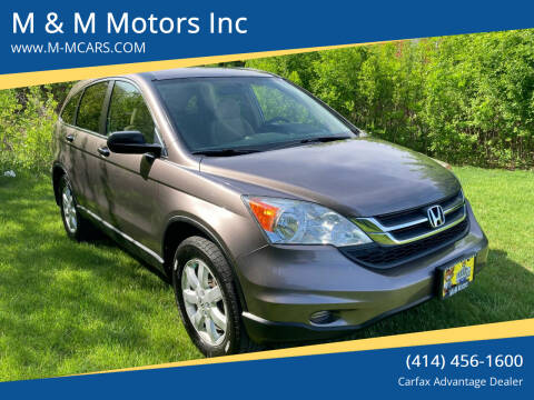 2011 Honda CR-V for sale at M & M Motors Inc in West Allis WI