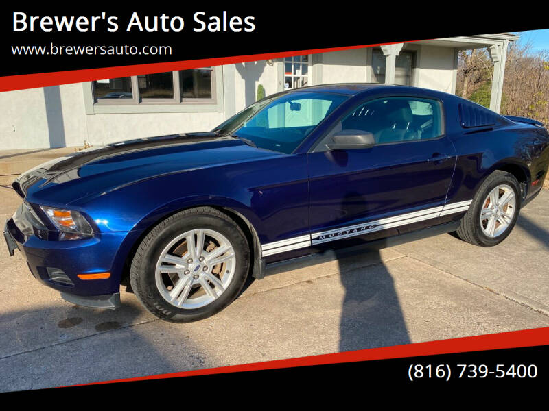 2010 Ford Mustang for sale at Brewer's Auto Sales in Greenwood MO