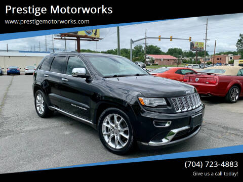 2014 Jeep Grand Cherokee for sale at Prestige Motorworks in Concord NC