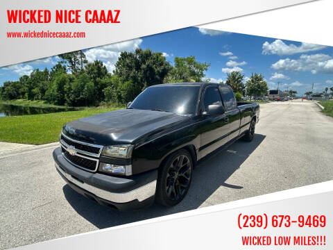 2007 Chevrolet Silverado 1500 Classic for sale at WICKED NICE CAAAZ in Cape Coral FL