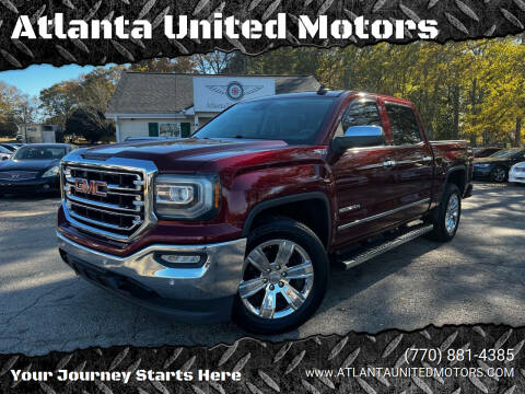 2016 GMC Sierra 1500 for sale at Atlanta United Motors in Jefferson GA