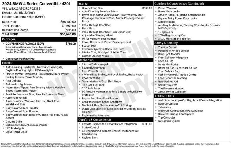 2024 BMW 4 Series 430i