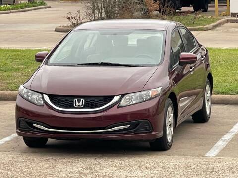 2014 Honda Civic for sale at Hadi Motors in Houston TX