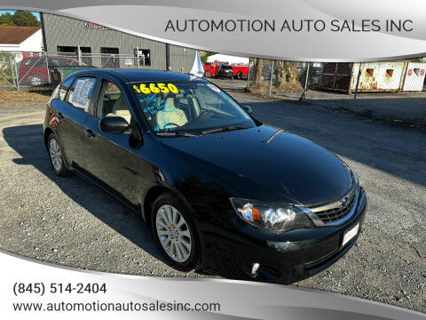 2009 Subaru Impreza for sale at Automotion Auto Sales Inc in Kingston NY