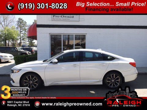 2021 Honda Accord for sale at Raleigh Pre-Owned in Raleigh NC