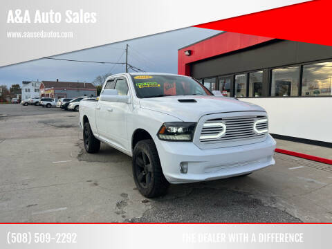 2014 RAM 1500 for sale at A&A Auto Sales in Fairhaven MA