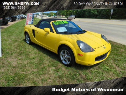 2000 Toyota MR2 Spyder for sale at Budget Motors of Wisconsin in Racine WI