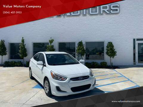 2016 Hyundai Accent for sale at Value Motors Company in Marrero LA