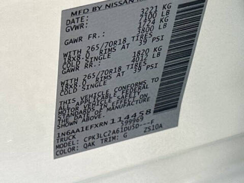 2024 Nissan Titan SV