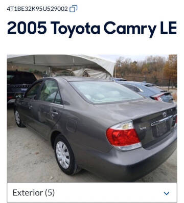 2005 Toyota Camry LE