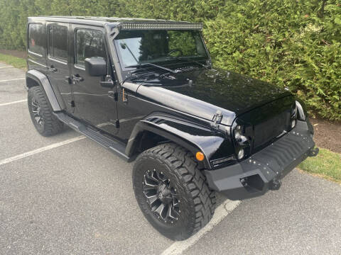 2017 Jeep Wrangler Unlimited for sale at Limitless Garage Inc. in Rockville MD