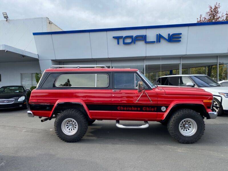 1979 Jeep Cherokee Chief S for sale at Topline Auto Inc in San Mateo CA