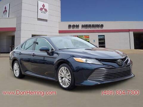 2020 Toyota Camry for sale at DON HERRING MITSUBISHI in Irving TX