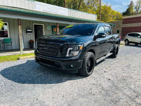 2018 Nissan Titan for sale at Booher Motor Company in Marion VA