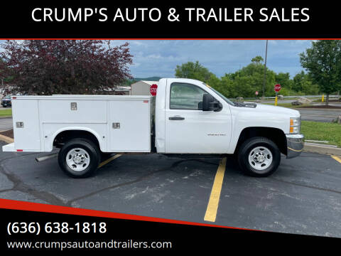 2010 Chevrolet Silverado 2500HD for sale at CRUMP'S AUTO & TRAILER SALES in Crystal City MO