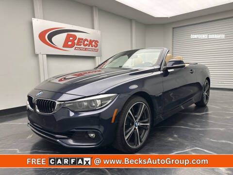 2019 BMW 4 Series for sale at Becks Auto Group in Mason OH