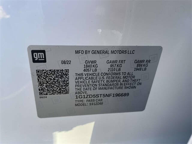 2022 Chevrolet Malibu LT