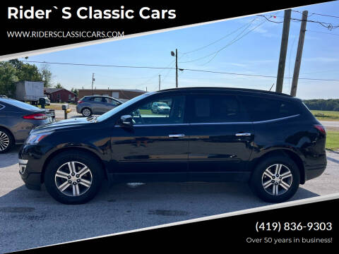 2017 Chevrolet Traverse for sale at Rider`s Classic Cars in Millbury OH