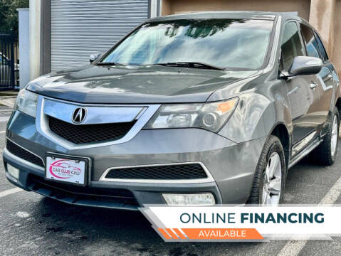 2012 Acura MDX for sale at Car Club Cali in Fresno CA