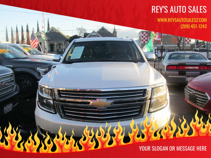 2017 Chevrolet Suburban for sale at Rey's Auto Sales in Stockton CA