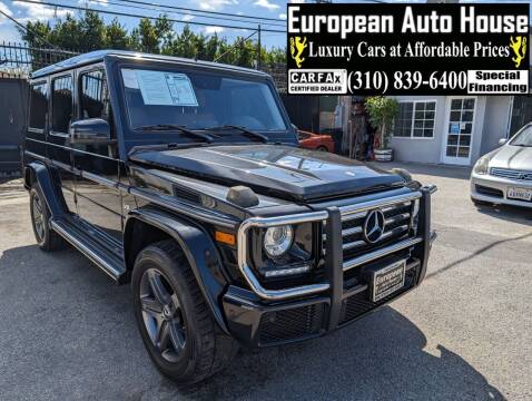 2016 Mercedes-Benz G-Class for sale at European Auto House in Los Angeles CA