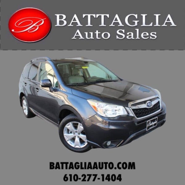 2014 Subaru Forester for sale at Battaglia Auto Sales in Plymouth Meeting PA