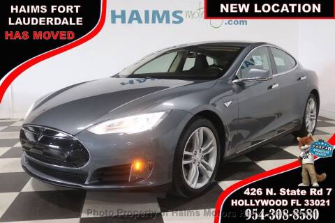 2013 Tesla Model S for sale at Haims Motors Miami in Miami Gardens FL