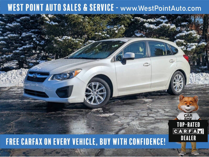 2014 Subaru Impreza for sale at West Point Auto Sales & Service in Mattawan MI