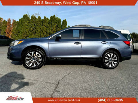2016 Subaru Outback 2.5i Limited