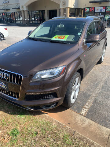 2015 Audi Q7 for sale at Valid Motors INC in Griffin GA