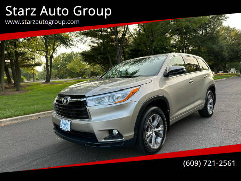 2014 Toyota Highlander for sale at Starz Auto Group in Delran NJ