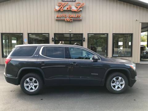 2018 GMC Acadia for sale at K & L AUTO SALES, INC in Mill Hall PA